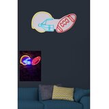 WALLXPERT dekorativna plastična led rasveta nfl football red multicolor | ePonuda.com