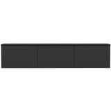 Kalune Design Antracitno siva TV komoda 160x35 cm Neon – Cijene