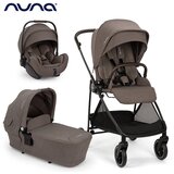 Nuna® dječja kolica 3u1 ixxa™ next + lytl™ + arra™ flex chestnut | shoptok.hr