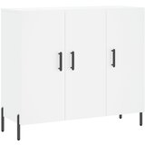 Maison Chic Komoda - Predalnik bela 90x34x80 cm konstruiran les, (21715869) Cene