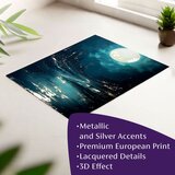  Zidni poster s extra efektom - moonlit waves | shoptok.hr