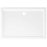  Pravokutna ABS tuš-kada bijela 70 x 100 cm | shoptok.hr