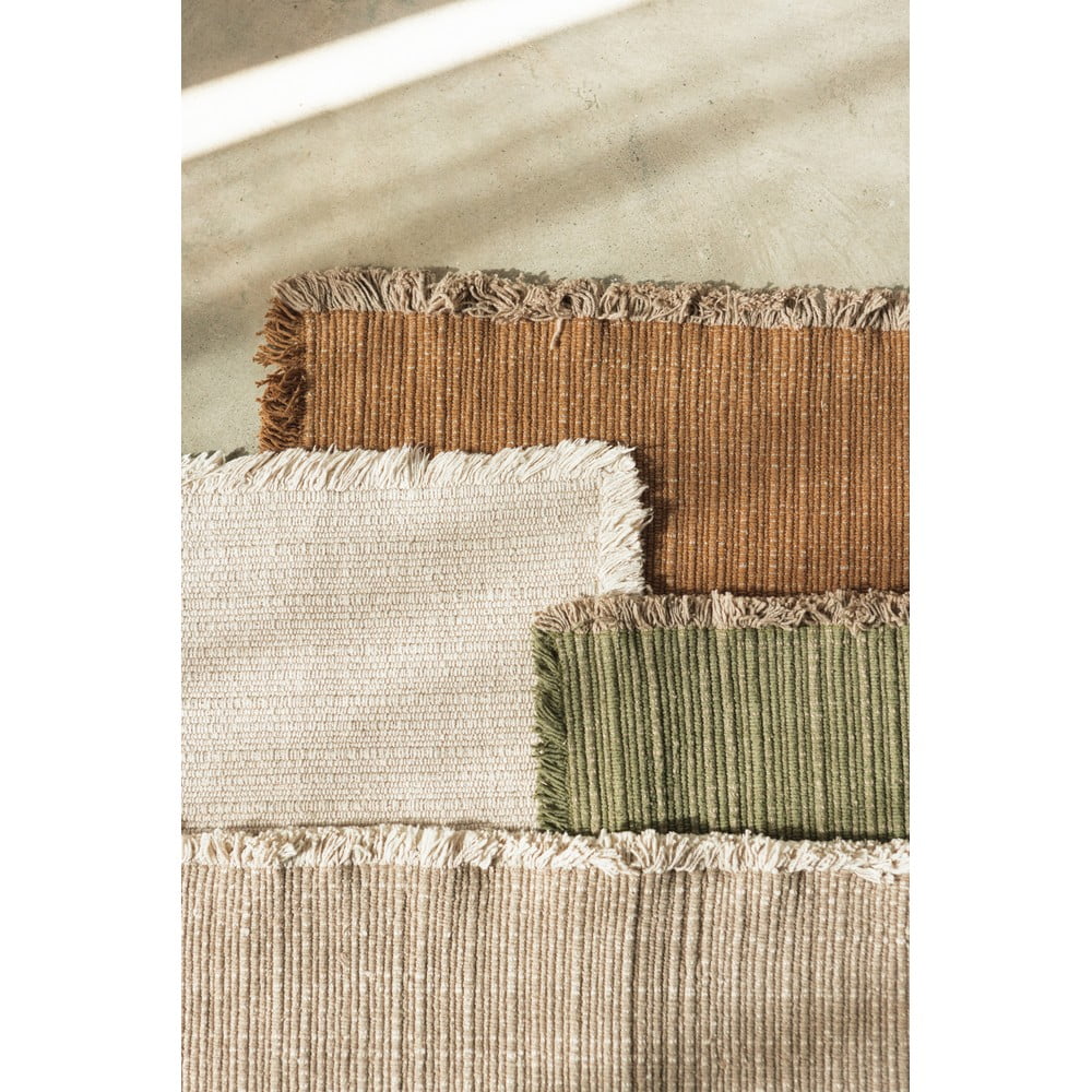 Lorena Canals Oker žuti ručno rađen pamučan tepih 170x240 cm Handloom – | shoptok.hr