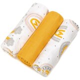 T-TOMI TETRA Cloth Diapers HIGH QUALITY plenice iz blaga Rainbow 70x70 cm 3 kos | Shoptok.si