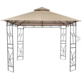 gazebo tenda – bež panama