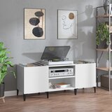 vidaXL Ormarić za ploče bijeli 121 x 38 x 48 cm od konstruiranog drva Cijene