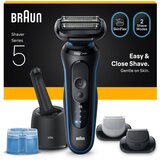 Braun Brauni brijac Series 5 52-B7650cc 4u1 za SmartCare centar, brijac mokro & suho za muškarce | shoptok.hr