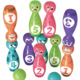  Set za kuglanje Smiley sa kuglama u boji 10 kom | shoptok.hr