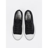 Shelvt Women's Black Sneakers with White Sole | shoptok.hr
