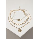 Urban Classics Accessoires Gold Ocean Layering Necklace | Shoptok.si