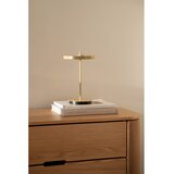 UMAGE Svetlo rumena kovinska LED namizna svetilka s kovinskim senčilom (višina 31 cm) Asteria Move – | Shoptok.si