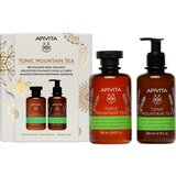 Apivita Tonic Mountain Tea Shower Gel & Body Milk Set poklon set za sjaj i hidrataciju Cijene