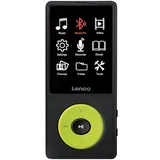 Lenco, MP3 / MP4 predvajalnik 8GB z Bluetoothom, barvnim LCD zaslonom, Črna / Zelena, (5000214632)