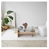 Hanah home Club sto Saga pravougaonik, 105x35x65 cm, bež | Eponuda.ba