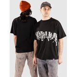 Jacker Mirror Maze Garment Dyed T-shirt black | Shoptok.si