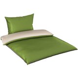 Esposa obojestranska posteljnina uni satin 200/200 cm saten zelena | Shoptok.si