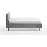 Meise Möbel Sivi tapecirani krevet bez podnice 120x200 cm Mattis – | shoptok.hr