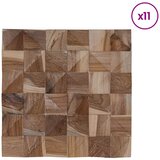  Zidna Ploča 11 kom. Prirodna 30 x 30 x 2 cm | shoptok.hr