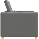 SOFA na razvlačenje Singl Tamno siva 90 x 165 x 87 cm tkanina | shoptok.hr