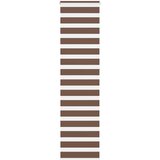 Zebra zavjesa smeđa 60x230 cm širina tkanine 55,9 cm poliester Cene