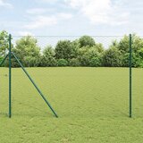 vidaXL hexagon fence siva 1.6x100 m jeklo | Shoptok.si