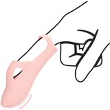 Loveline - rebrasti prstni vibrator (ružičasti) Cijene
