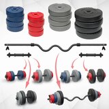 IRON SPORT set tegova, 48kg ez šipka i 2 male šipke Cene