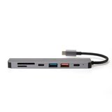  USB hub 7u1 sa Power Delivery 100 W i HDMI 4K | Eponuda.com