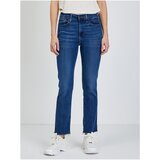 Levi's Levi's Dark Blue Women's Straight Fit Jeans Levi's® 724 - Women Cene'.'