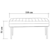 Woody Fashion vina 1048 - 2 -white whitedark blue bench | ePonuda.com