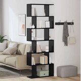 vidaXL Knjiga Kabinet Crni hrast 70x24x193.5 cm Inženjersko drvo | shoptok.hr