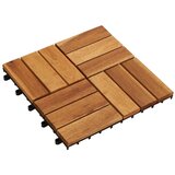 vidaXL 10 kom. Brodski Pod Drvo Akacije 30 x 30 cm Cijene