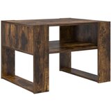  Klubska miza Dimljeni oreh 66 x 53 x 45 cm Konstruiran les, (5000121540) | Shoptok.si