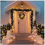 Garden of Eden led solarna svetilka - 50 kosov pisanih led - 2 funkciji - 5 + 2 m | Shoptok.si