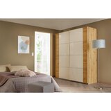 Rauch Möbel omara z drsnimi vrati, barve šampanjca, hrast artisan | Shoptok.si