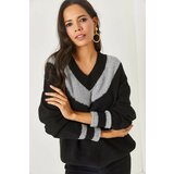Olalook Sweater - Black - Regular fit Cene