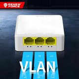  Lan switch poe mrežno stikalo 3 port razdelilnik do 1000 mb/s | shoptok.hr
