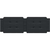 vidaXL Jastuk za uzglavlje crni 152 cm od umjetne kože | shoptok.hr