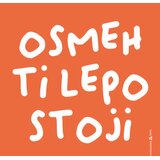 Aca Top Cat Nalepnica Sreća, Belo - narandžasta Cene