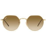 Ray-ban Sončna očala Jack 0RB3565 001/51 Arista/Clear Gradient Brown | Shoptok.si