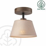  Brilagi - LED Plafonski luster ANTHONY 1xE14/60W/230V hrast/orah/bež | Eponuda.com
