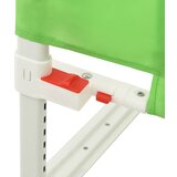  Sigurnosna ograda za dječji krevet zelena 100 x 25 cm tkanina | shoptok.hr