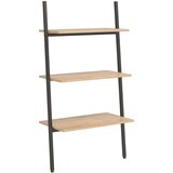 The Living Store 3-nadstropni prislonski regal svetlo rjav in črn 64x34x116 cm - Prislonski Regal, (21503939) | Shoptok.si