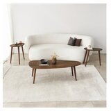 Hanah home Sweet - Walnut klubska mizica, (20784857) | Shoptok.si
