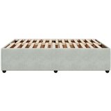  Okvir za krevet svjetlosivi 140x190 cm baršunasti | shoptok.hr