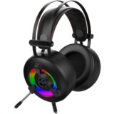 Slušalice sa mikrofonom gaming RAMPAGE Miracle-X2 PLUS black RGB 7.1 Surround Sound System | Eponuda.ba