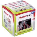 Fischer Duopower Tiple s vijcima (Promjer tiple: 6 mm, Duljina tiple: 50 mm, Vijak s upuštenom glavom, 50 Kom.) | shoptok.hr