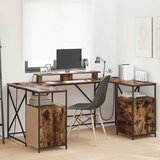  Stol Dimljeni hrast 182 x 101 x 87,5 cm Konstruirano drvo | shoptok.hr