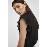 Bruuns Bazaar Srajca CamillaBBNicole shirt ženska, črna barva, BBW3774