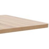 Bistro stol svjetlosmeđi 80 x 80 cm MDF | shoptok.hr